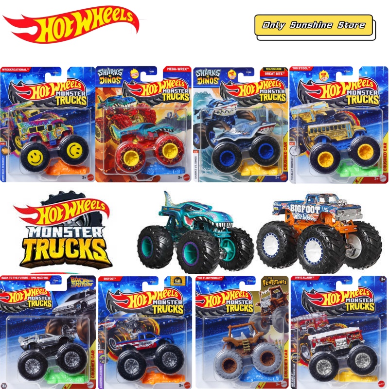 Hot Wheels Car Monster Trucks - 2025 الساخن عجلات الوحش الشاحنات Fyj44