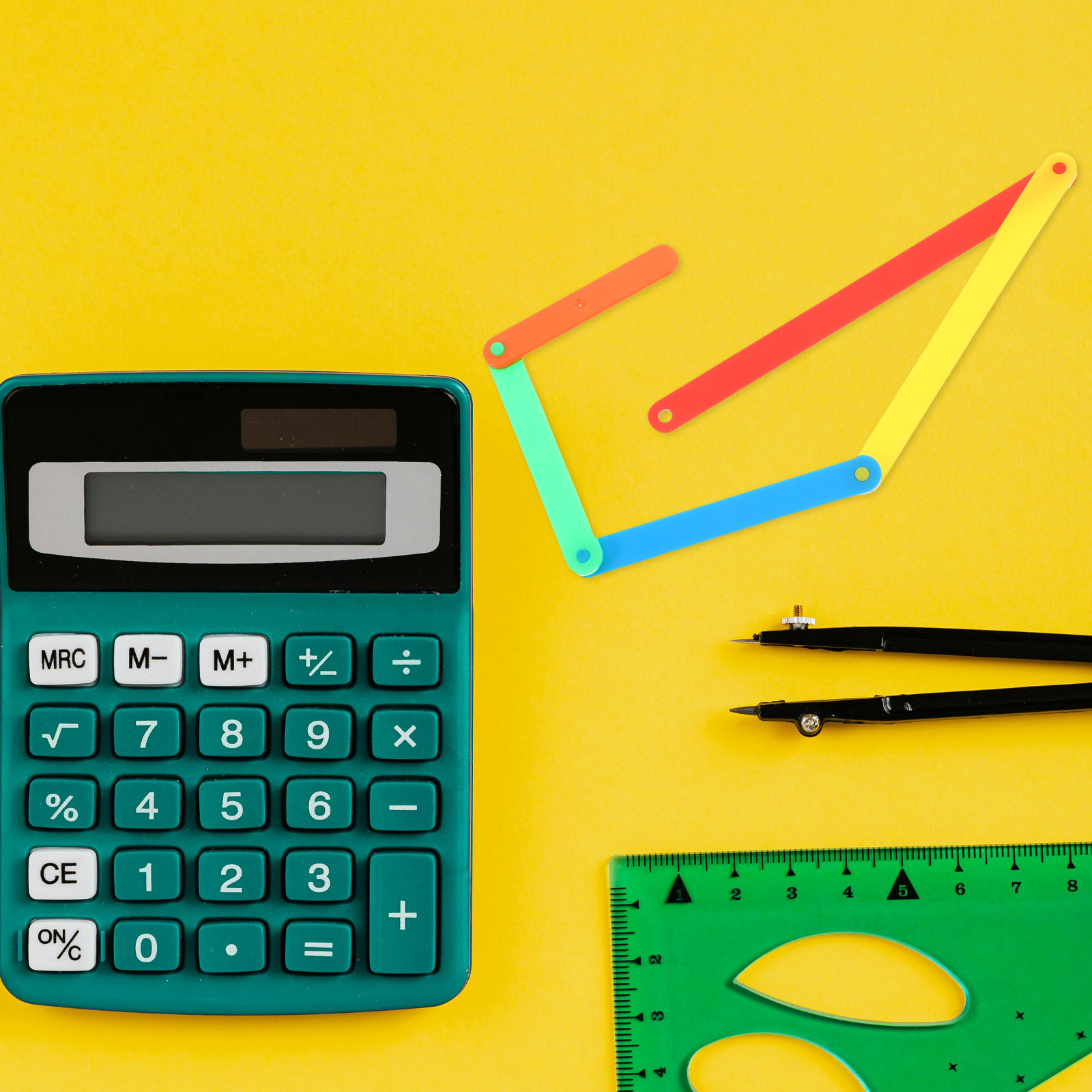 Math Manipulative Set - مجموعة أدوات تعليم الزوايا من 10