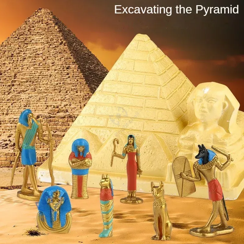 Science Kit Volcano - الهرم الاطفال لعبة ديناصور بركان لتقوم
