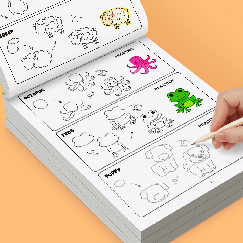 كتاب رسم الحيوانات للأطفال 32  - مراجعة Kids Education Activities وسعره
