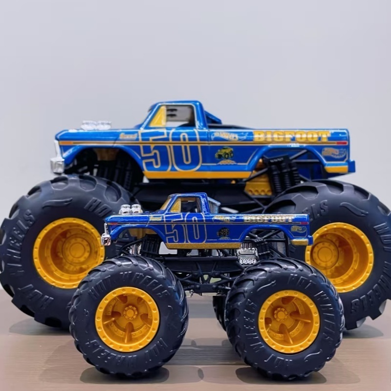 شاحنة هوت ويلز مونستر تركس بيج - مراجعة Hot Wheels Car Monster Trucks وسعره