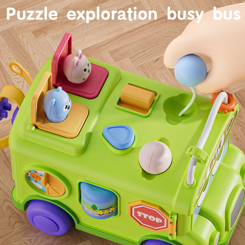 لعبة حافلة مونتيسوري التعليمية - مراجعة Kids Education Activities وسعره