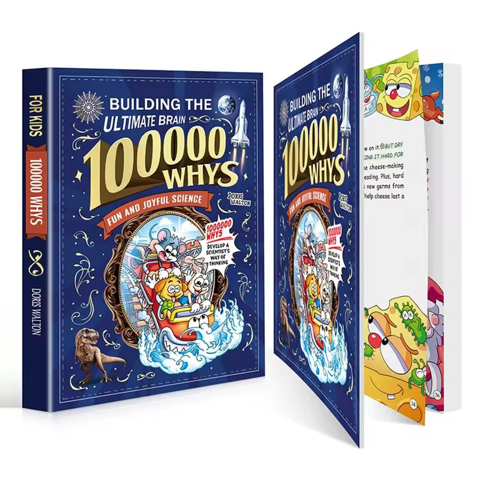 100000 سؤال لماذا: كتاب كرتوني - مراجعة Kids Education Learning وسعره