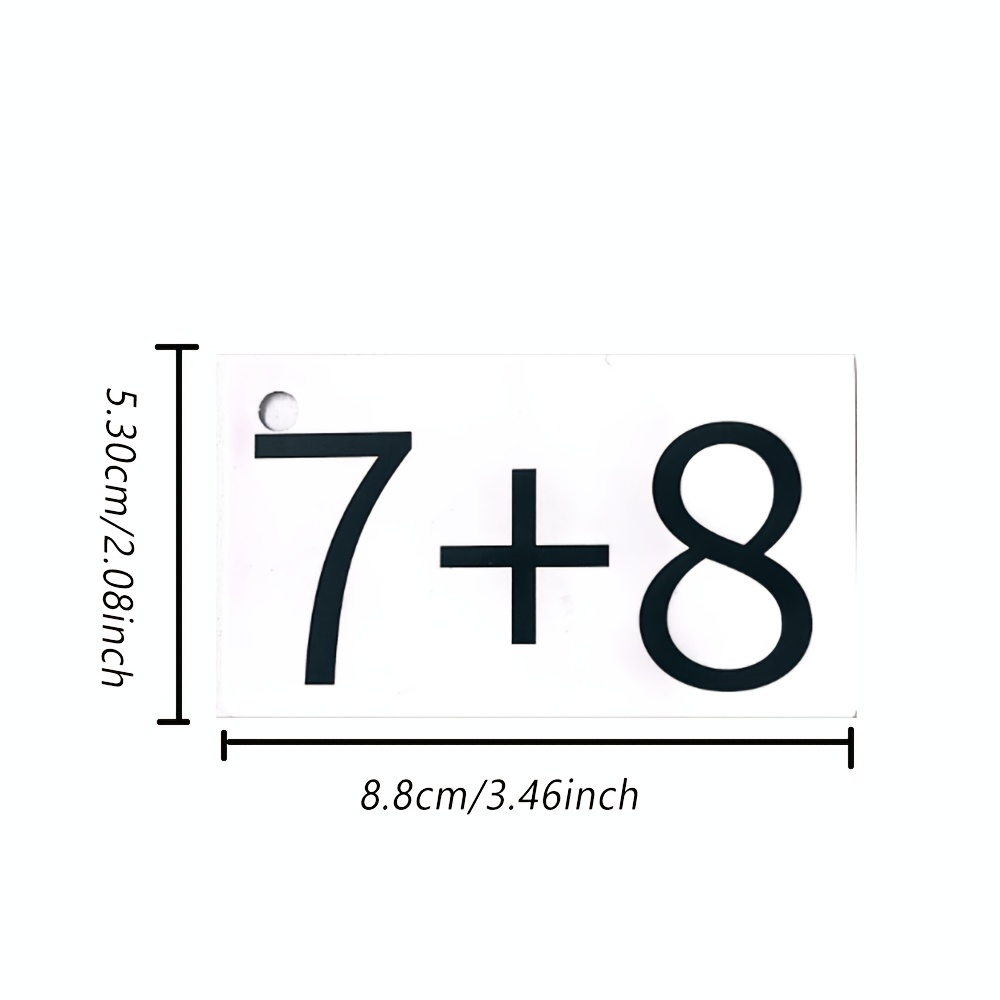 132 بطاقة تحتوي على مسائل الجم - مراجعة Math Manipulative Set وسعره