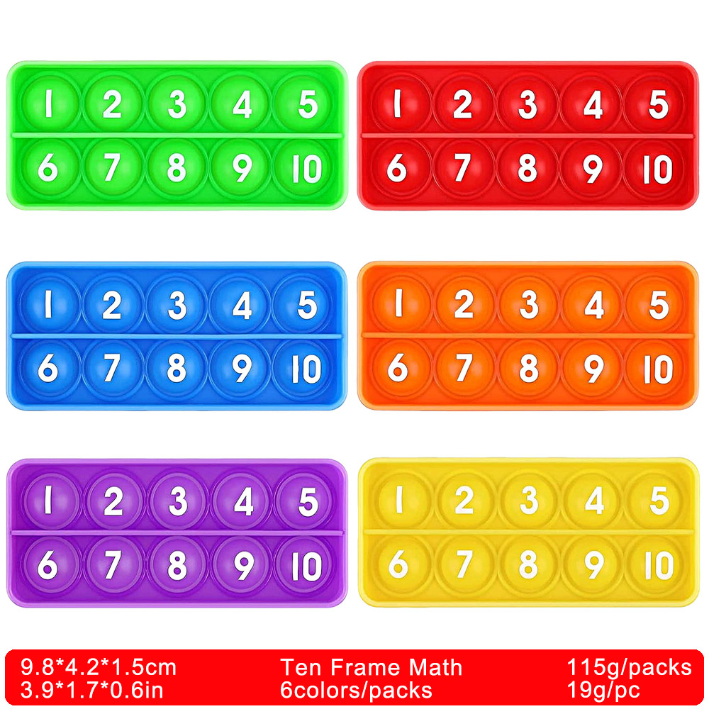 لعبة ألعاب الرياضيات بعشرة إطا - مراجعة Math Manipulative Set وسعره