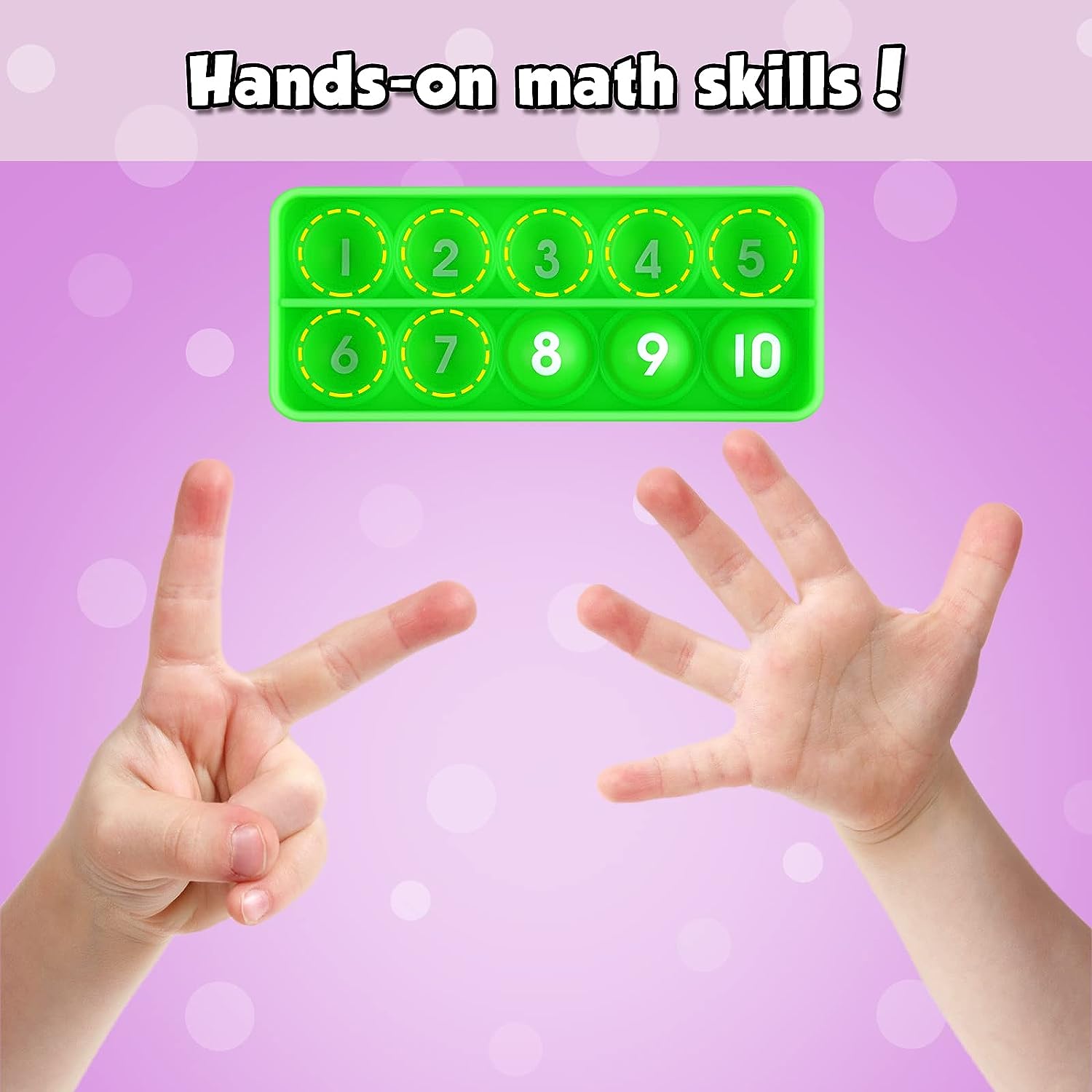 لعبة ألعاب الرياضيات بعشرة إطا - مراجعة Math Manipulative Set وسعره