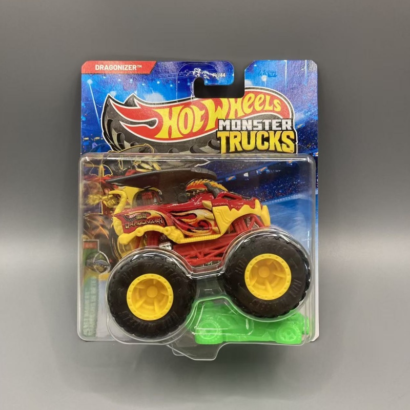جديد حقيقية الساخن عجلات FYJ44 - مراجعة Hot Wheels Car Monster Trucks وسعره