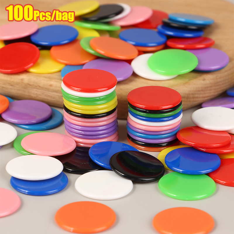 مجموعة من 100 قطعة رقائق عد 25 - مراجعة Math Manipulative Set وسعره