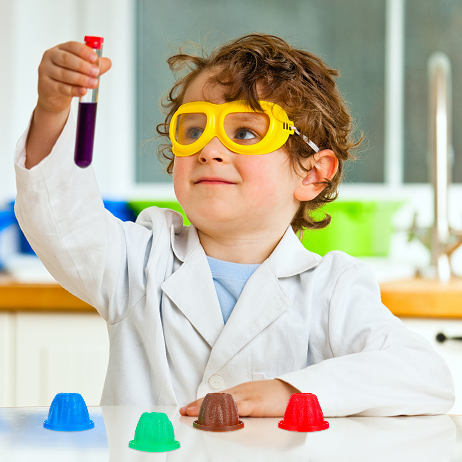 مجموعة تجارب علمية لبركان من ا - مراجعة Science Kit Volcano وسعره