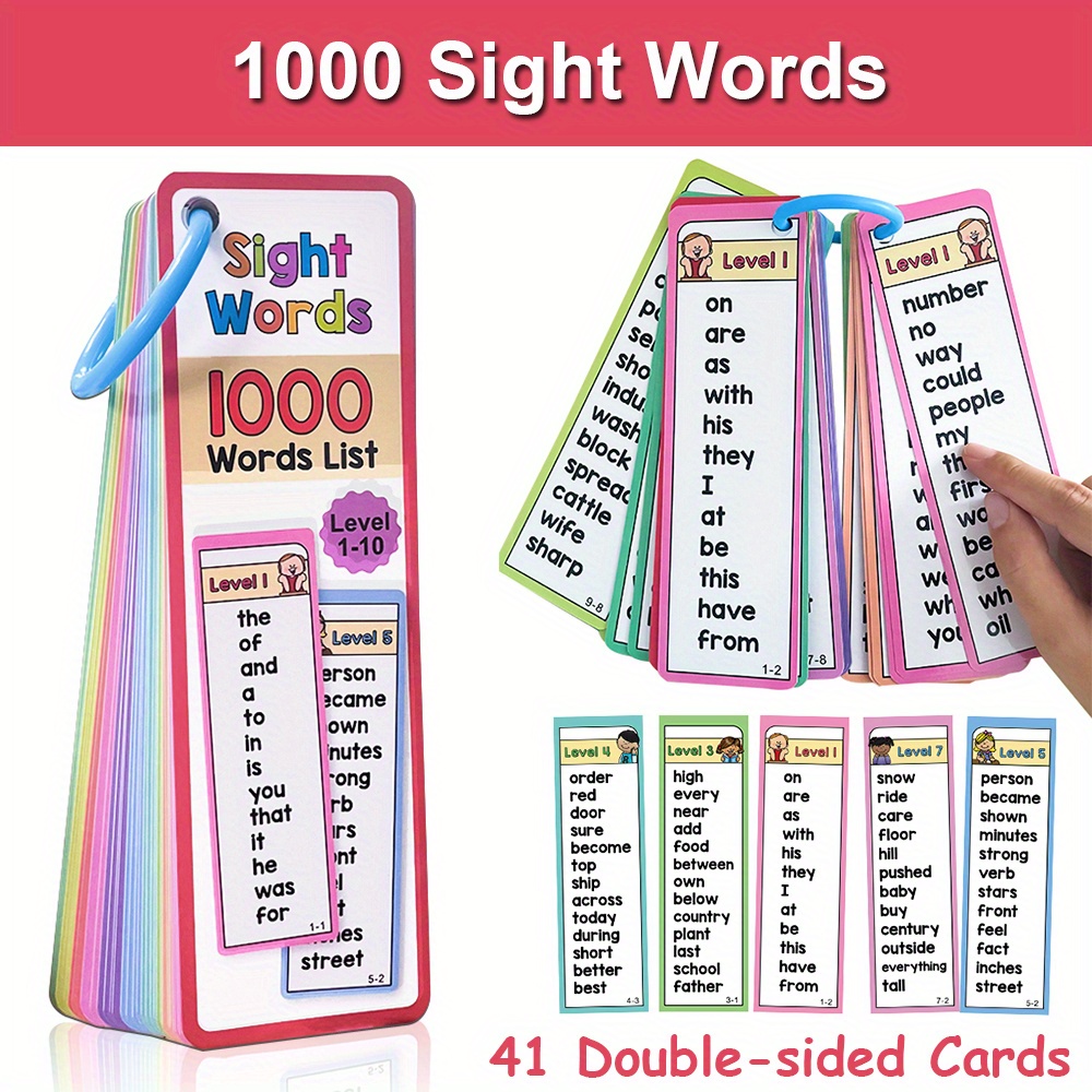 1000 كلمة رؤية بطاقات فلاش للأ - مراجعة Kids Education Activities وسعره