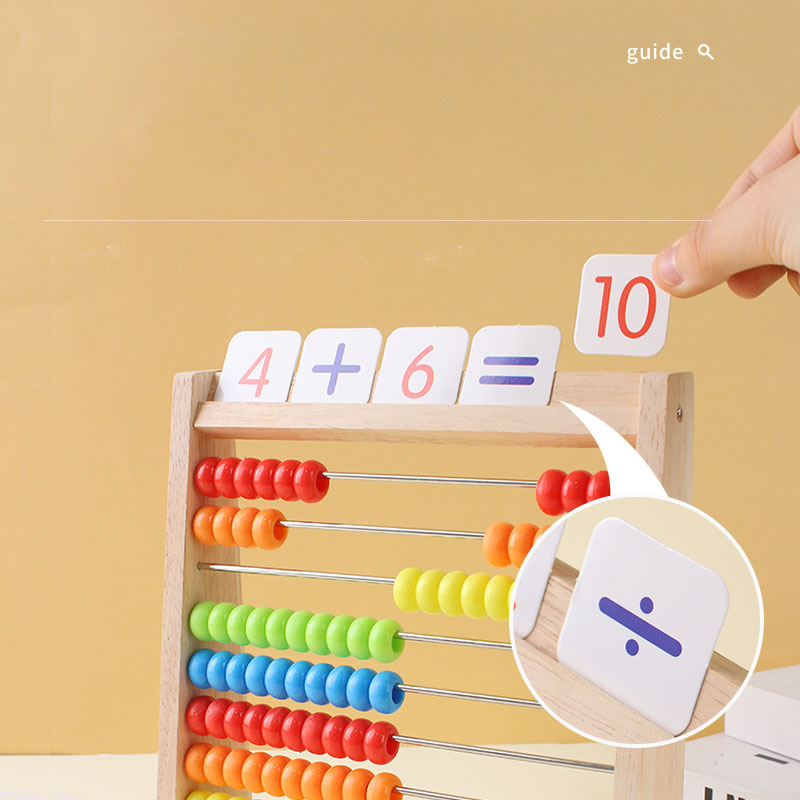 لعبة العد الخشبية المعداد مونت - مراجعة Math Manipulative Set وسعره